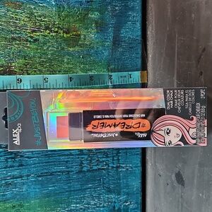 Dual Color Hair Chalk - Black and Orange